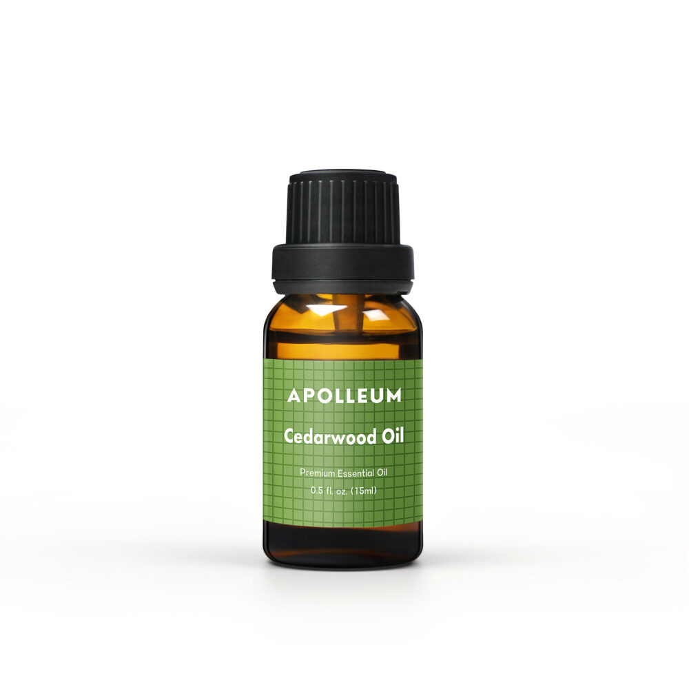 Pure Cedarwood Essential Oil 15ml - Apolleum