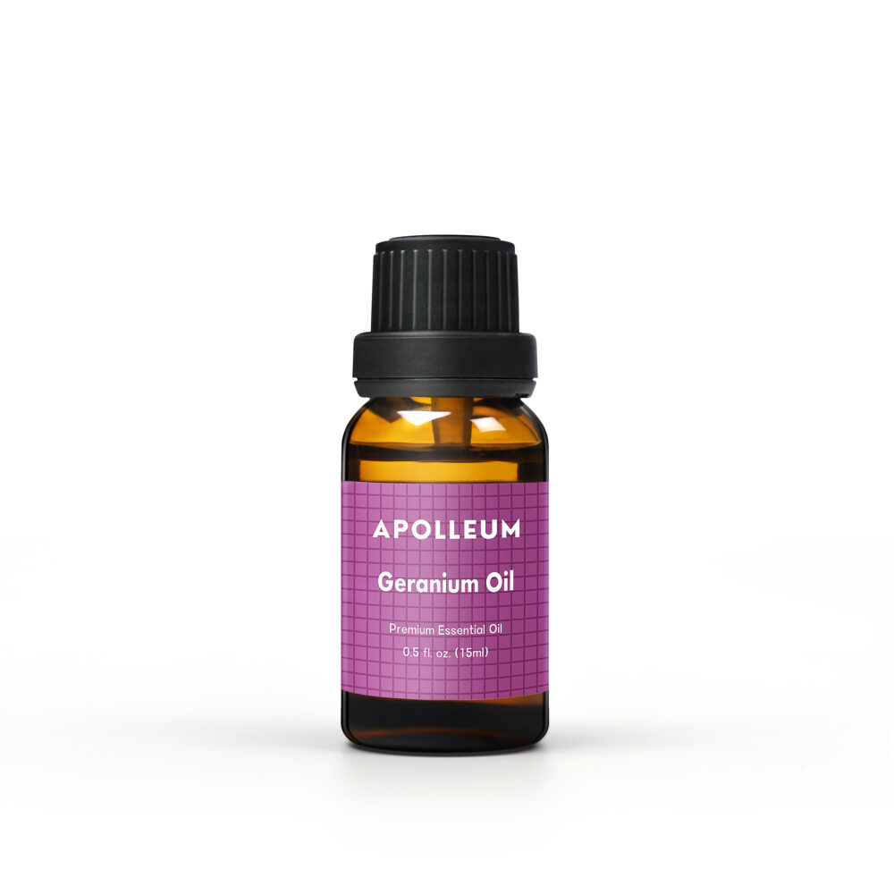 Pure Geranium Essential Oil 15ml - Apolleum