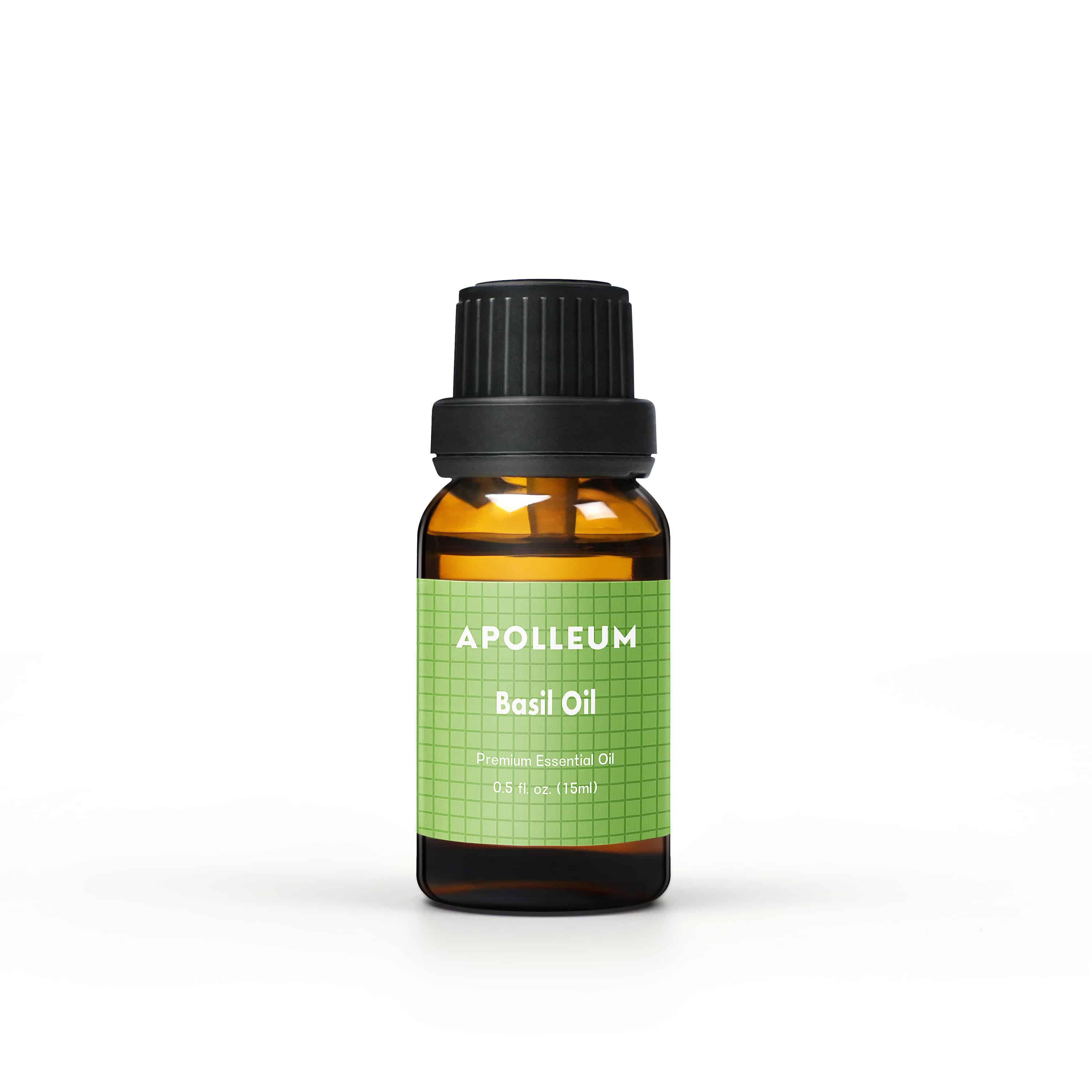 Pure Basil Essential Oil 15ml - Apolleum